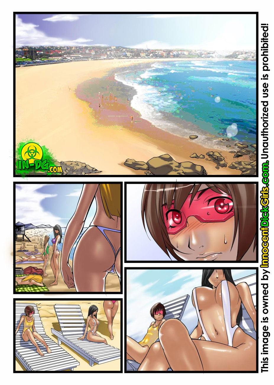 Порно комикс про пляж фото 105